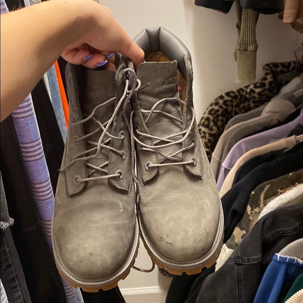 Grey TIMBERLANDS